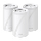TP-LINK - TP-Link Deco BE65 Tribanda (2.4 GHz / 5 GHz / 6 GHz) Wi-Fi 7 (802.11be) Blanco 4 Interno - DECO BE65(3-PACK)